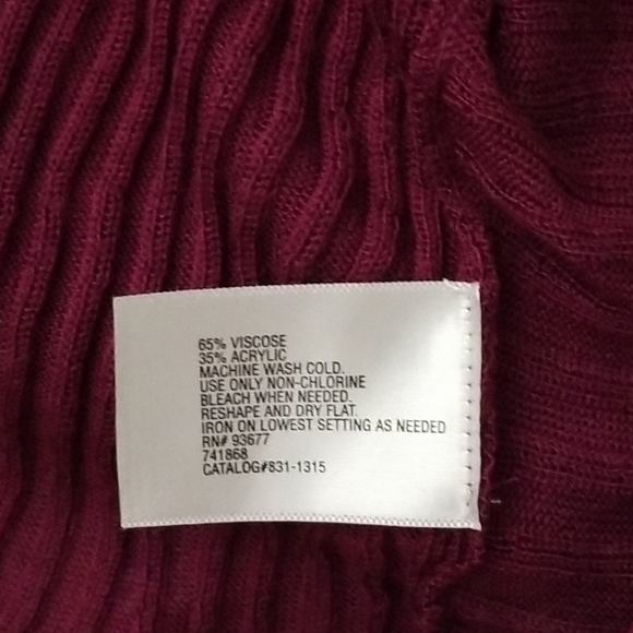 WORTHINGTON size M sweater top - Picture 3 of 3